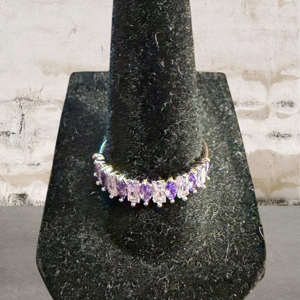 Bomb Party $154 "Styling Sparkle" Ring Size 8 NWT